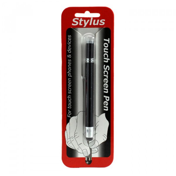 Wholesale 2 in 1 Mini Stylus Touch Pen with Mini Writing Pen (Black)